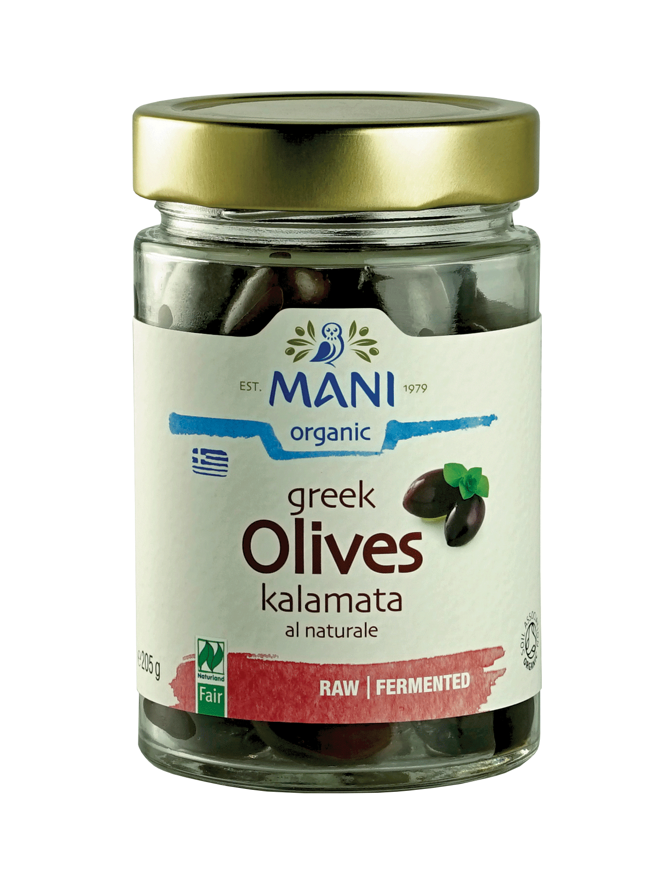 Organic Kalamata Olives al Naturale