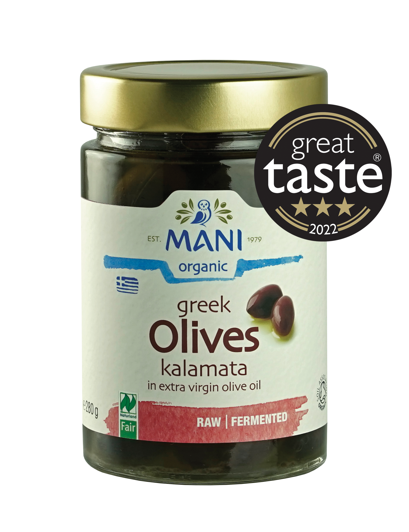 Organic Kalamata Olives in Extra Virgin Olive Oil