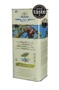 Organic Extra Virgin Olive Oil 5L