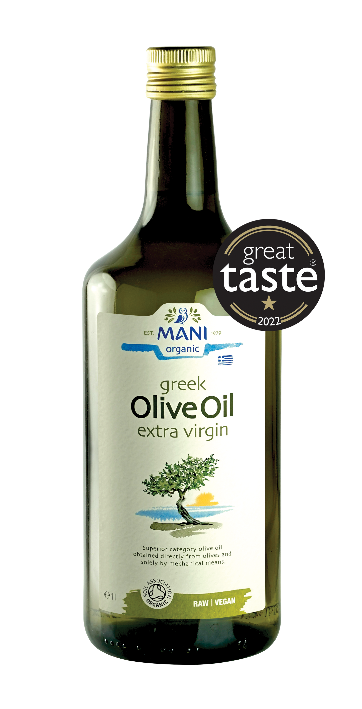 Organic Extra Virgin Olive Oil 1L