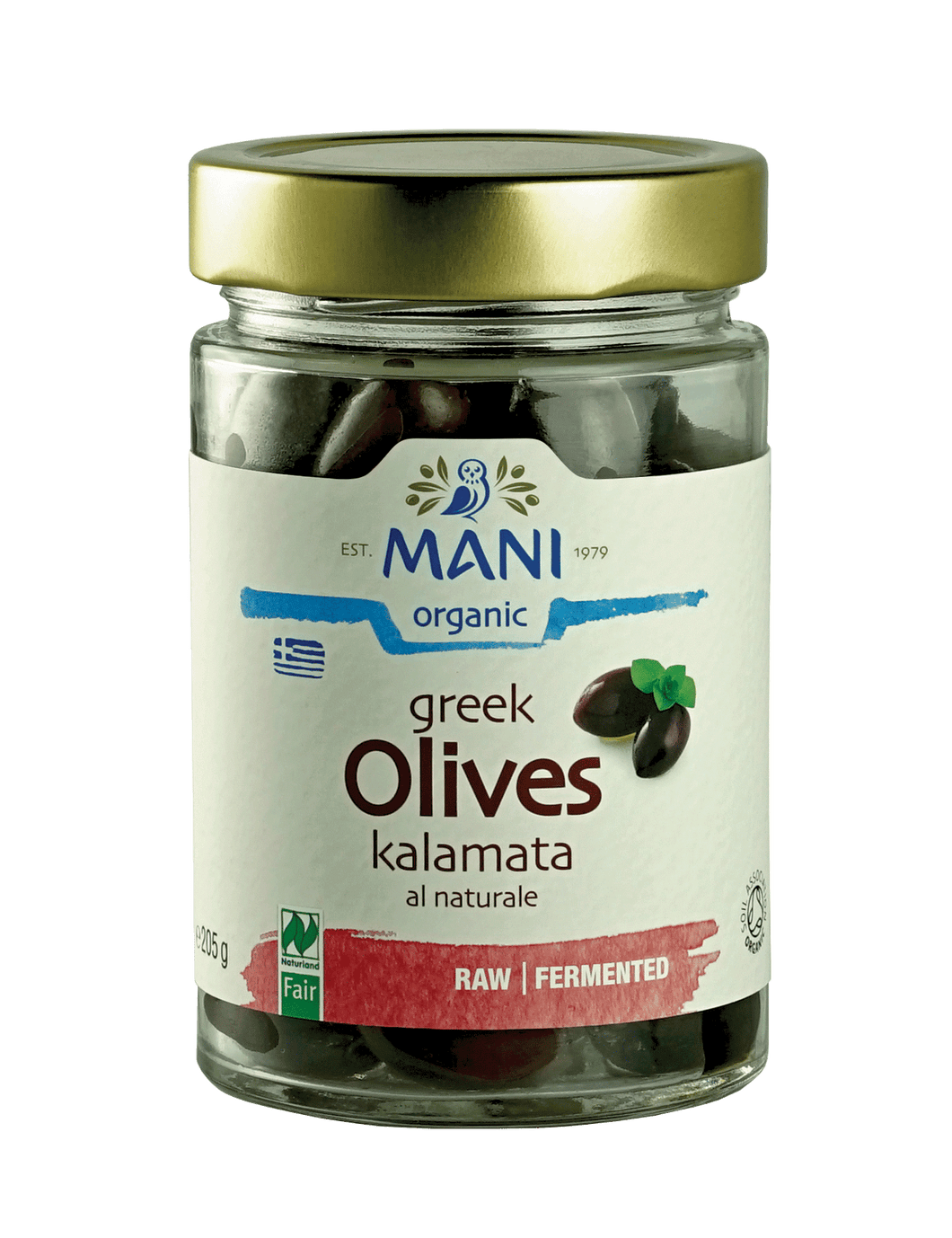 Organic Kalamata Olives al Naturale