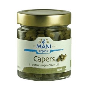 Organic Capers in Extra Virgin Olive Oil